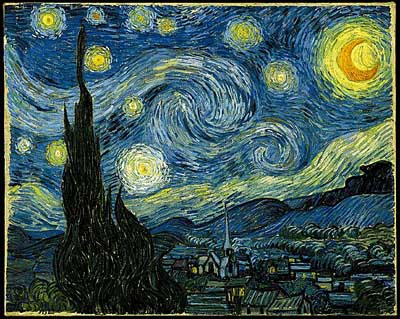 Notte stellata - Van Gogh - Oretti Antonino